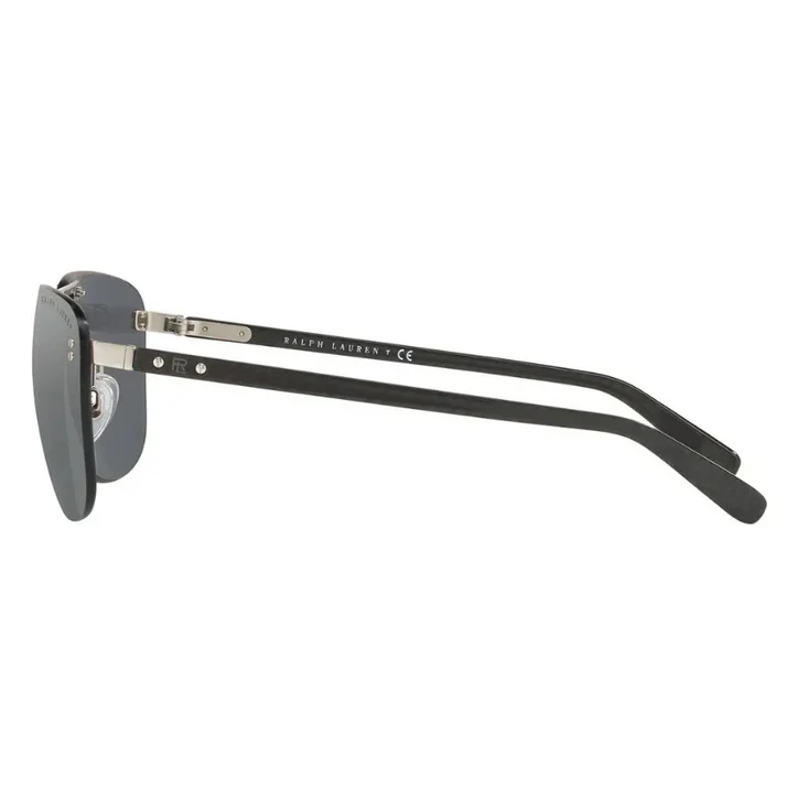 Ralph Lauren Men's Sunglasses Rimless Browline Carbon - Image 3
