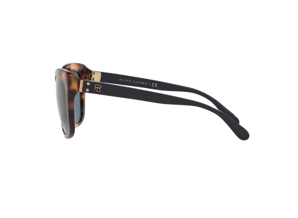 Ralph Lauren Women's Sunglasses Butterfly Tortoise/Blue - Image 3