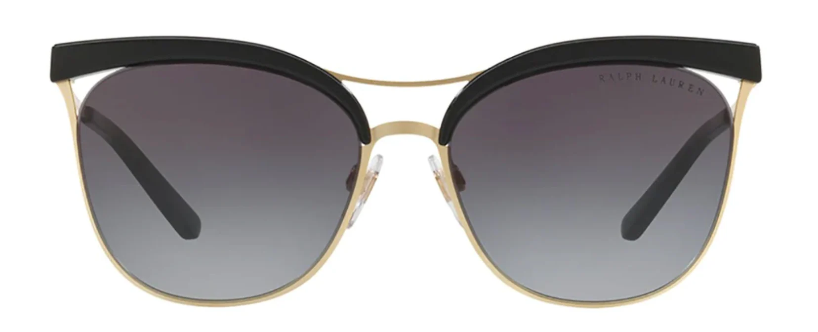 Ralph Lauren Women's Sunglasses Browline Black/Gold - Image 2