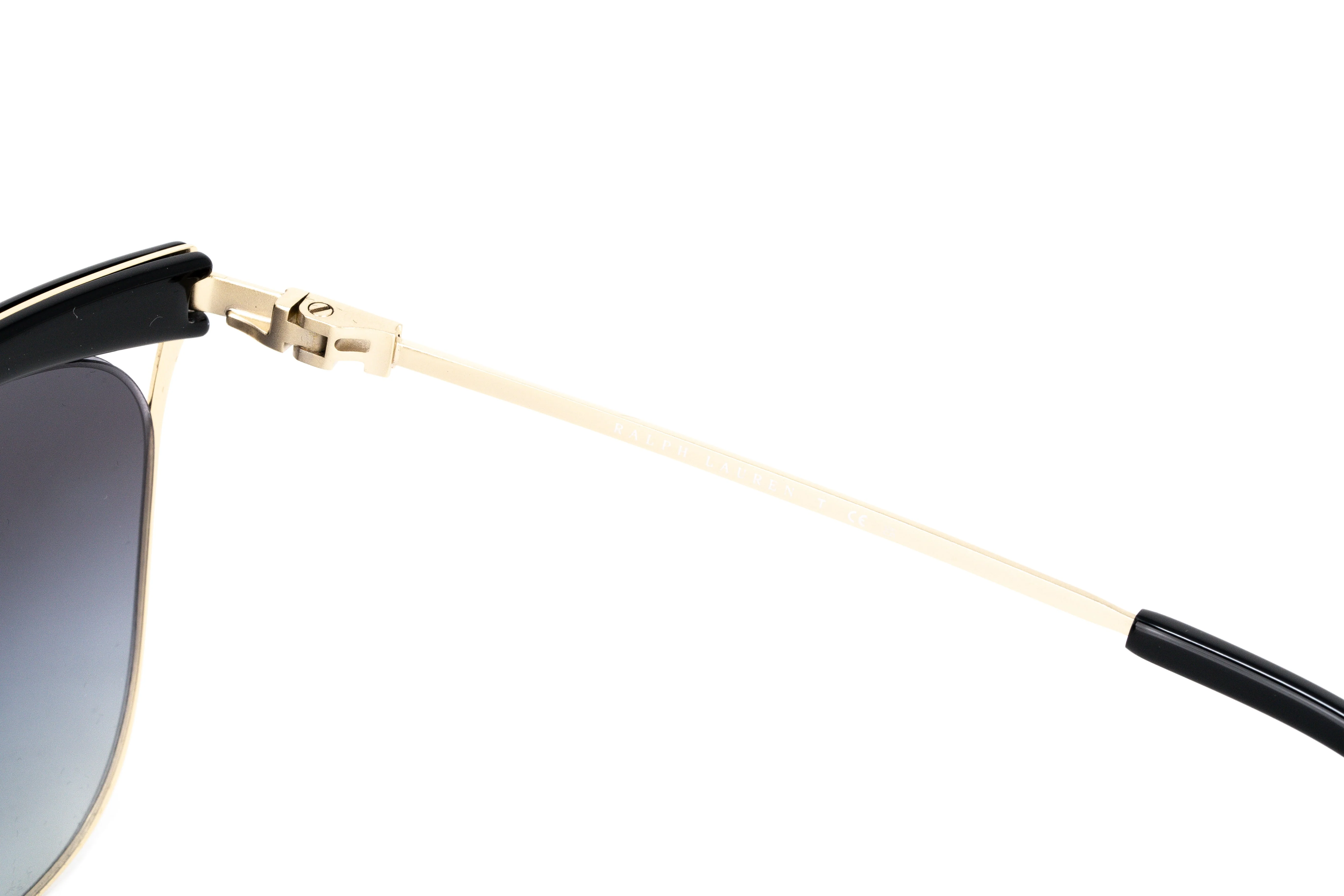 Ralph Lauren Women's Sunglasses Browline Black/Gold - Image 5