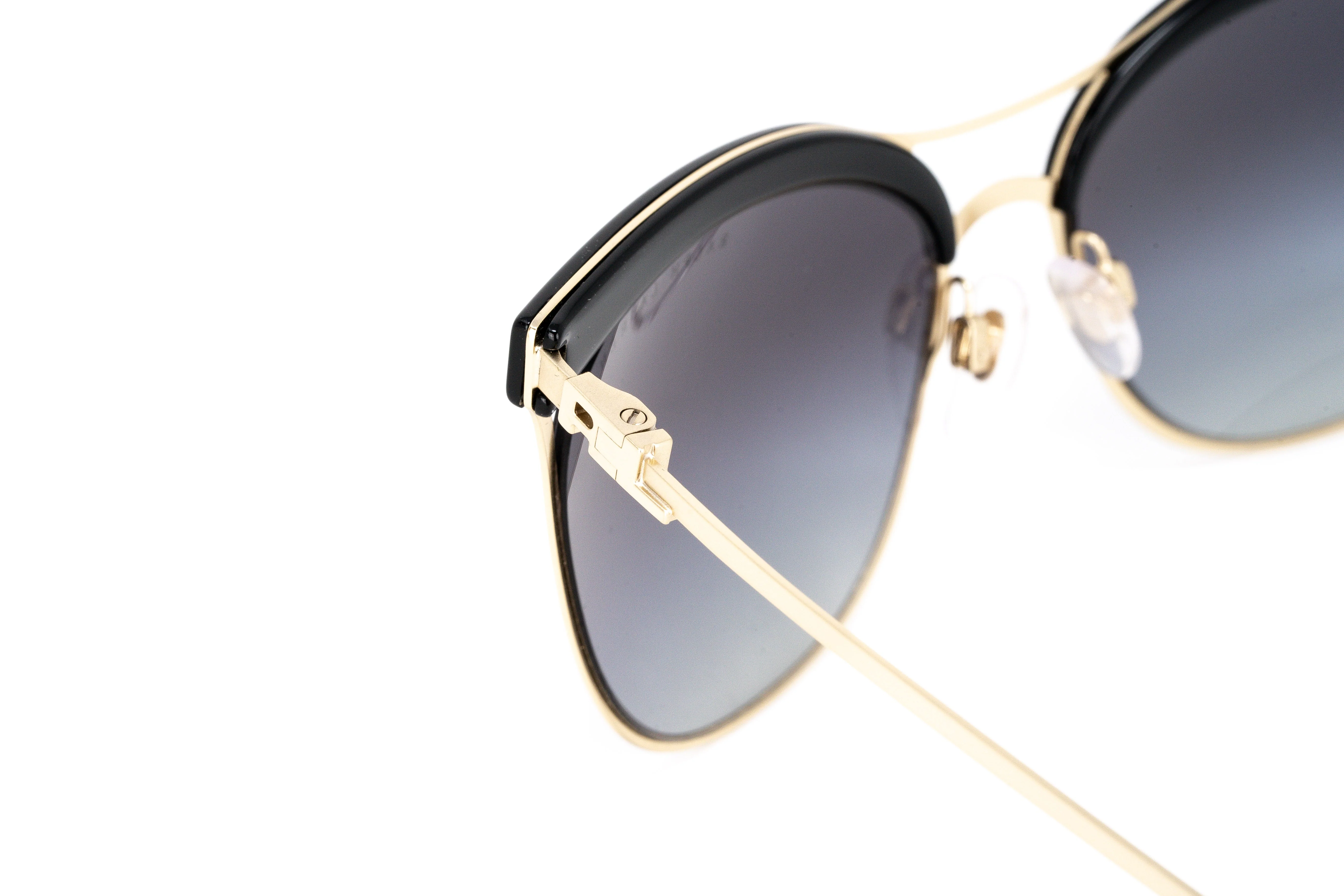 Ralph Lauren Women's Sunglasses Browline Black/Gold - Image 7