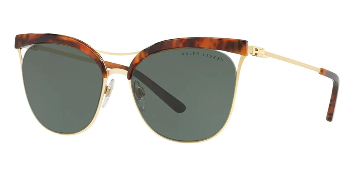 Ralph Lauren Women's Sunglasses Browline Tortoise/Gold - Image 3