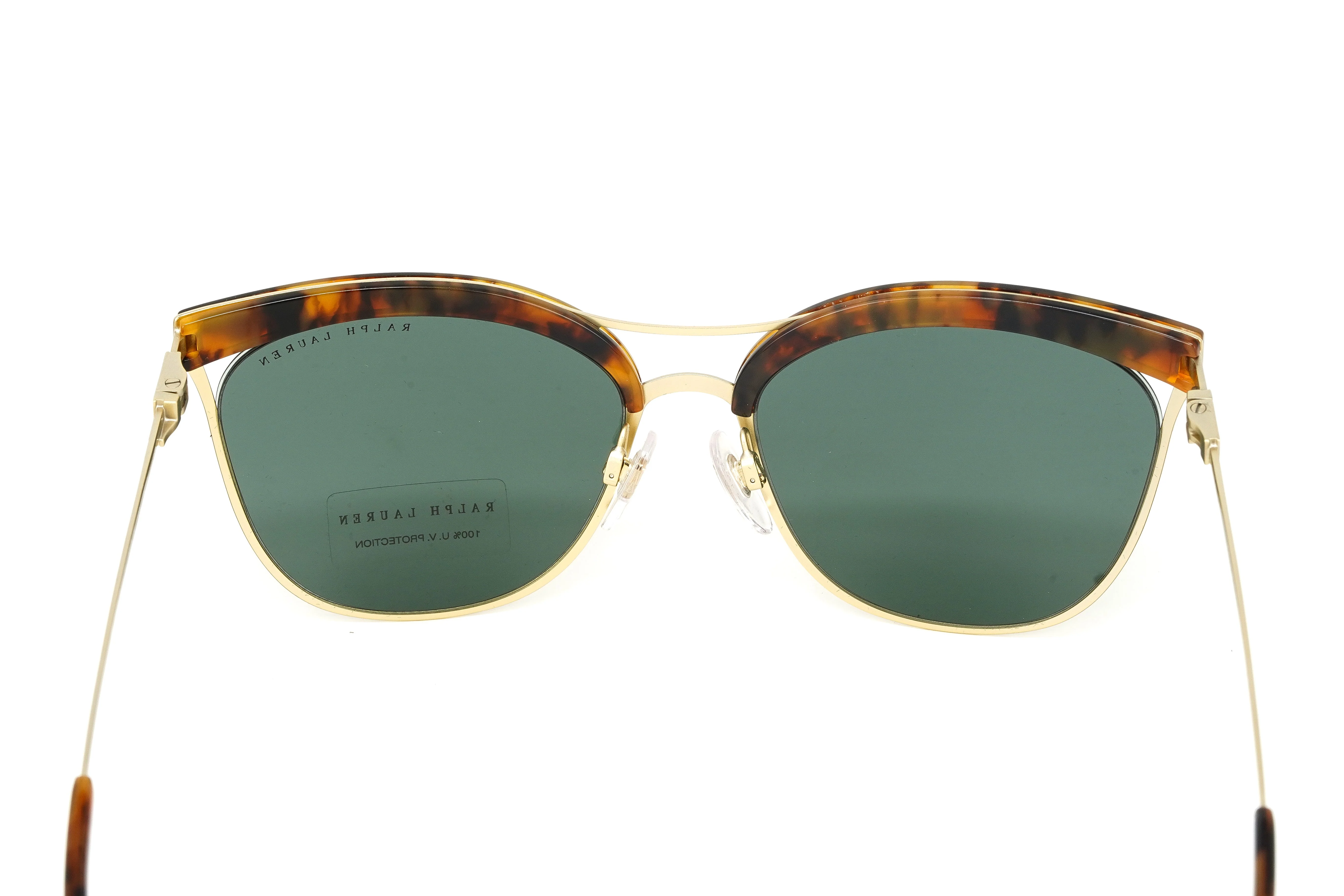 Ralph Lauren Women's Sunglasses Browline Tortoise/Gold - Image 4