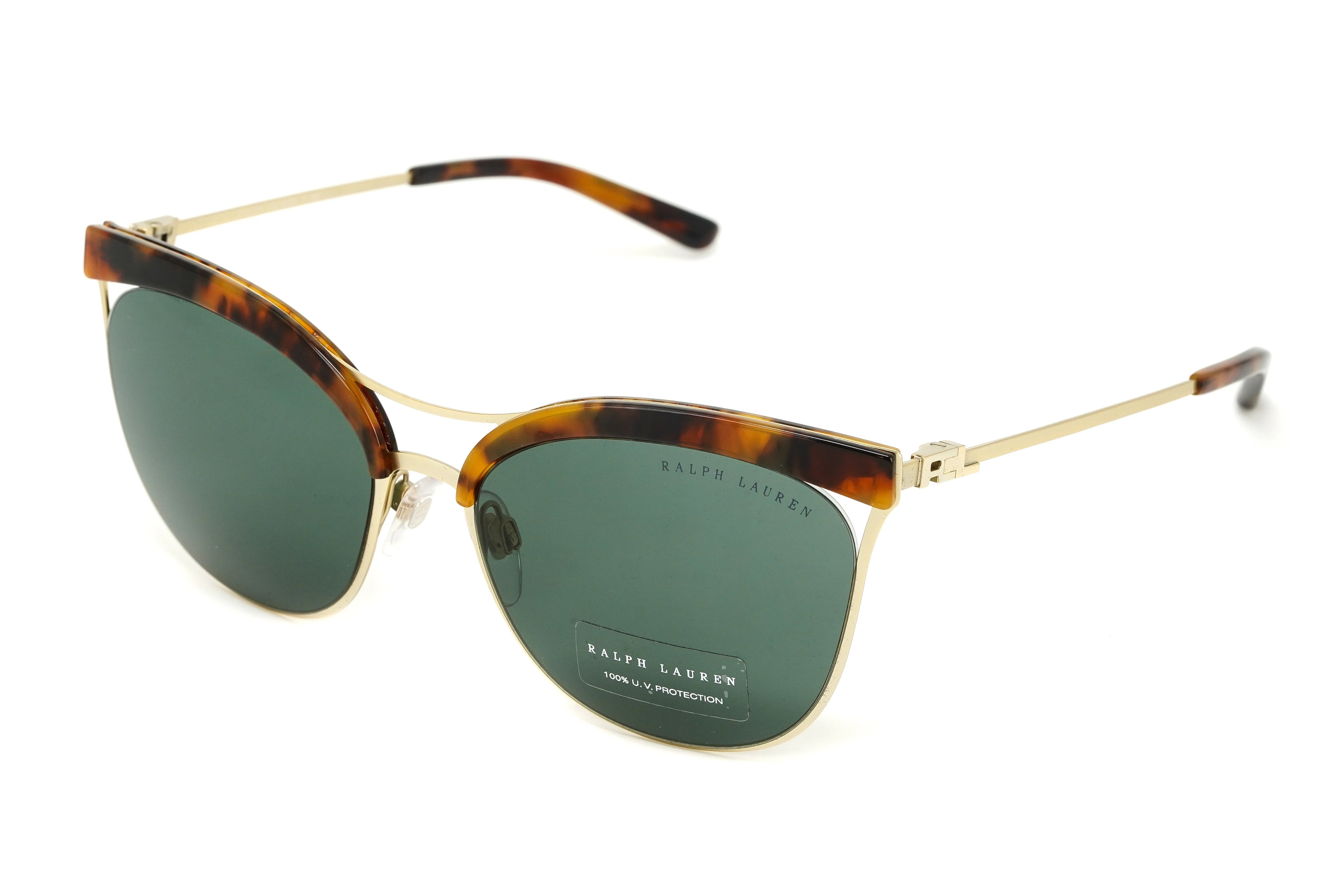 Ralph Lauren Women's Sunglasses Browline Tortoise/Gold - Image 5