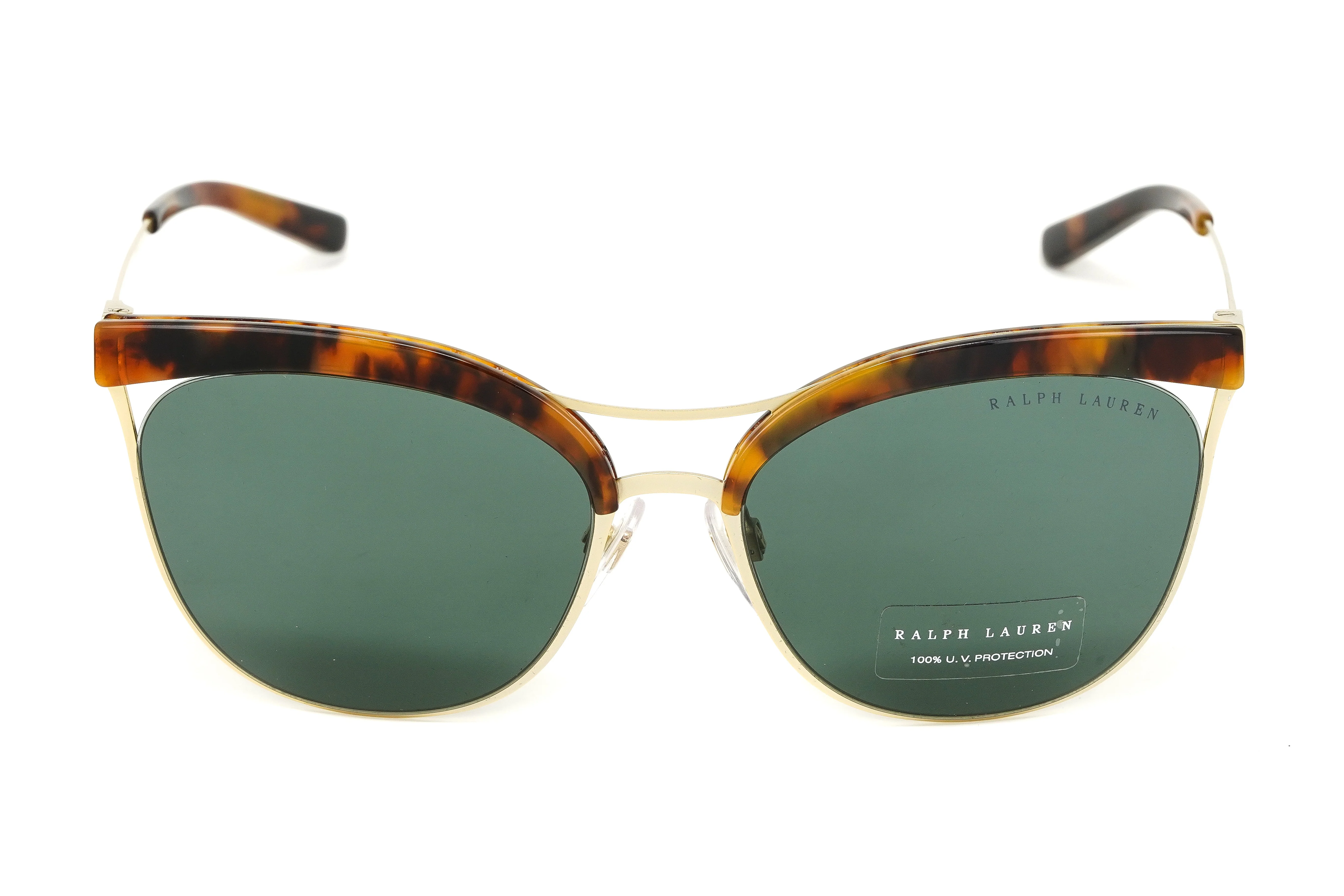 Ralph Lauren Women's Sunglasses Browline Tortoise/Gold - Image 6