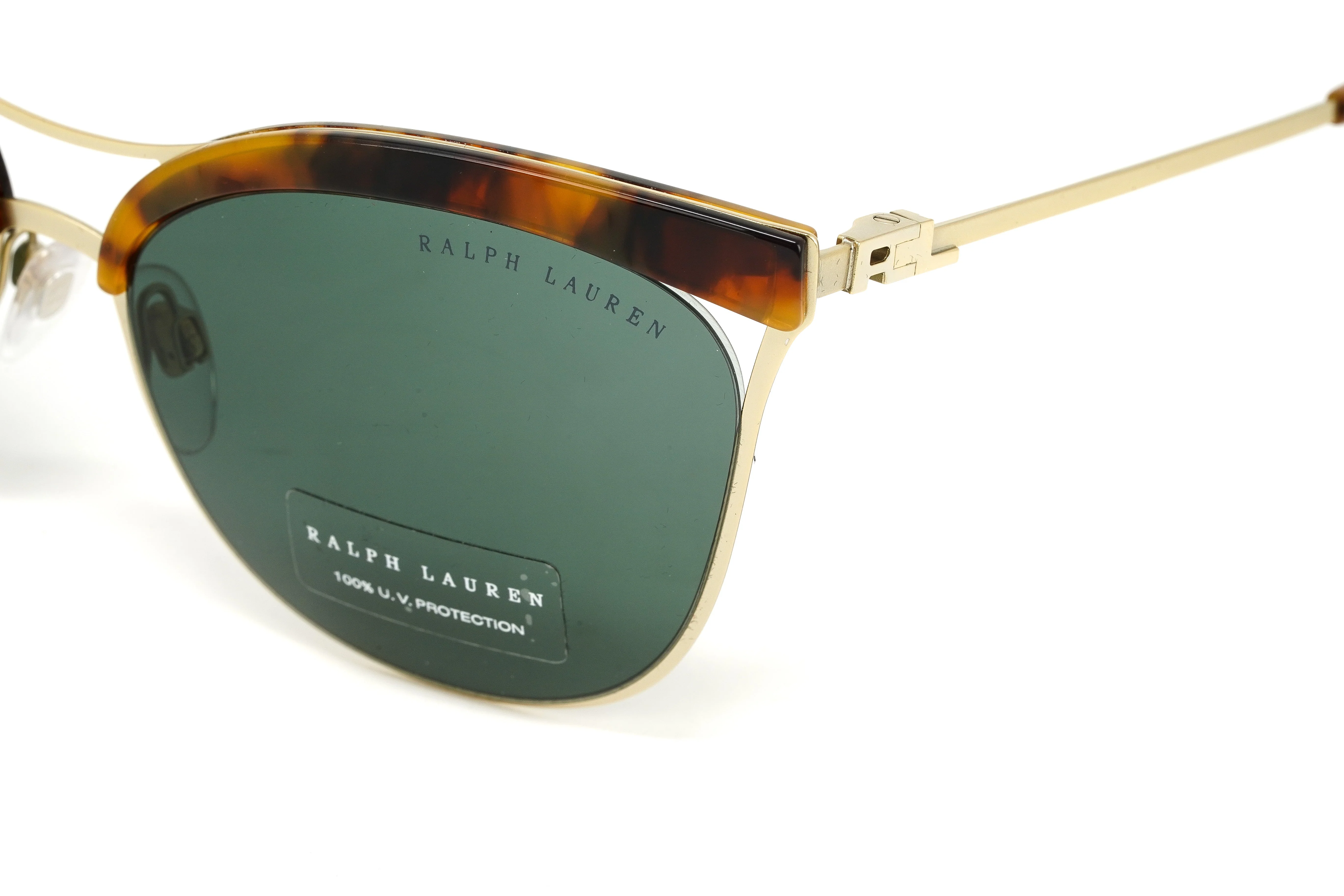 Ralph Lauren Women's Sunglasses Browline Tortoise/Gold - Image 8