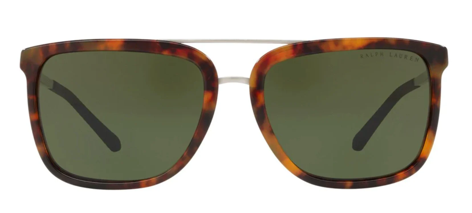 Ralph Lauren Women's Sunglasses Browline Tortoise/Green - Image 2