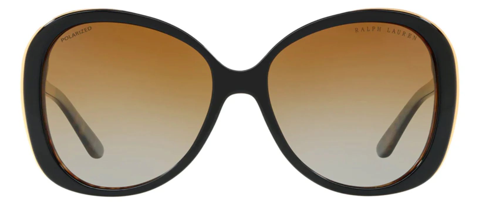 Ralph Lauren Women's Sunglasses Oversized Butterfly Black - Image 2