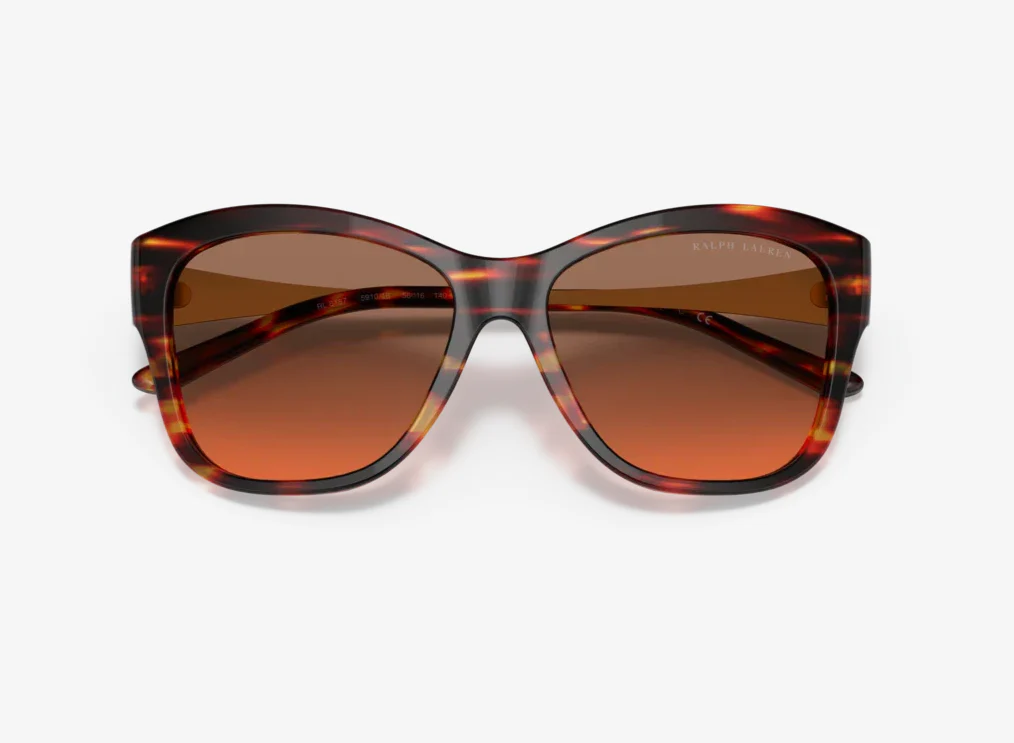 Ralph Lauren Women's Sunglasses Oversized Butterfly Tortoise - Image 5