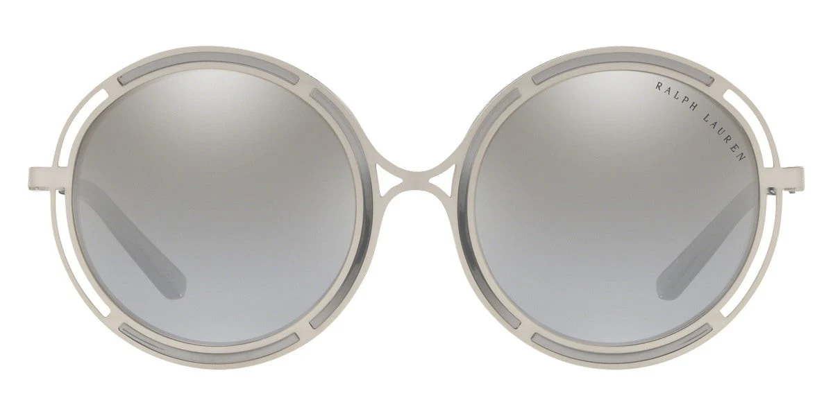 Ralph Lauren Women's Sunglasses Oversized Round Silver - Image 2