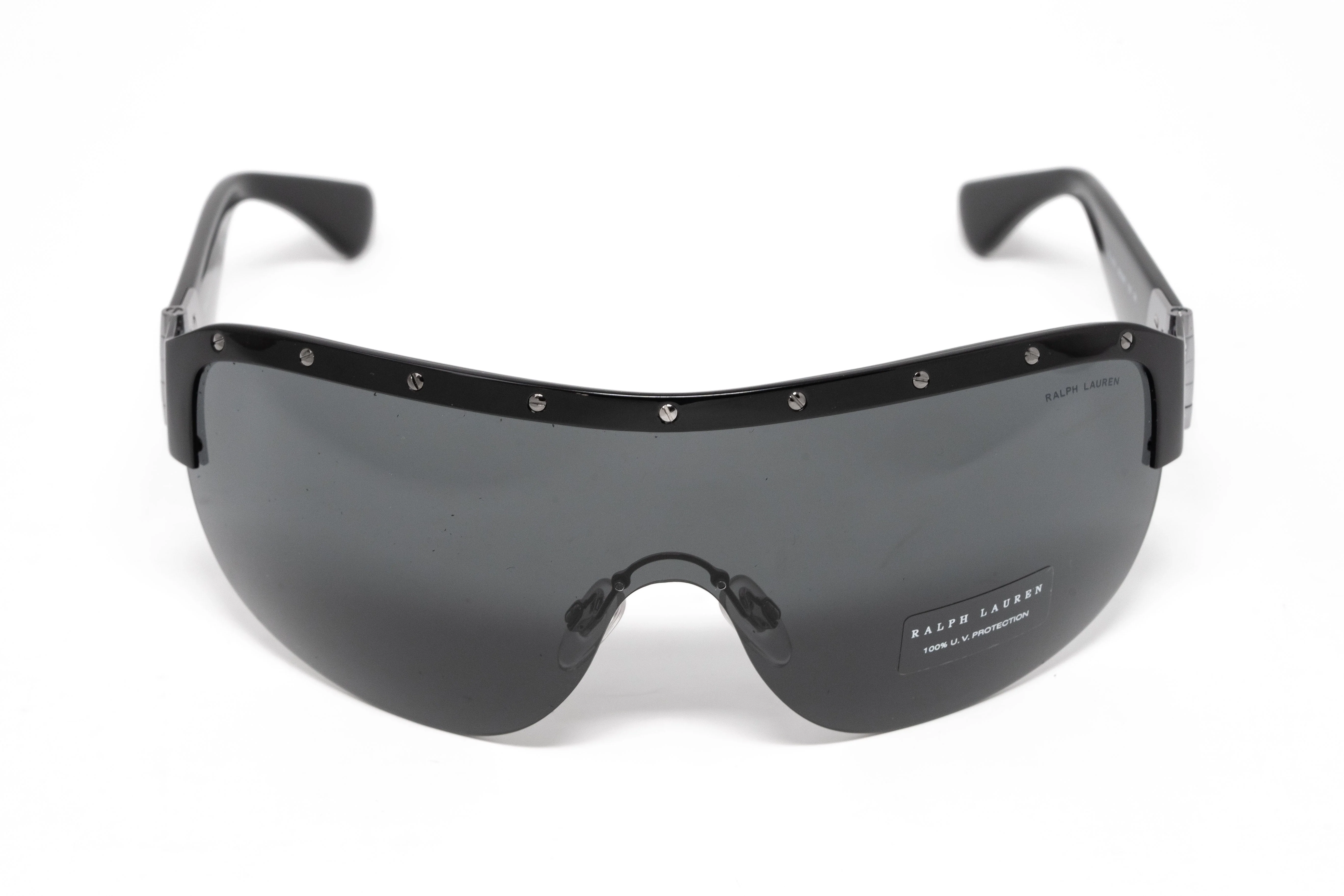 Ralph Lauren Women's Sunglasses Shield Black - Image 4