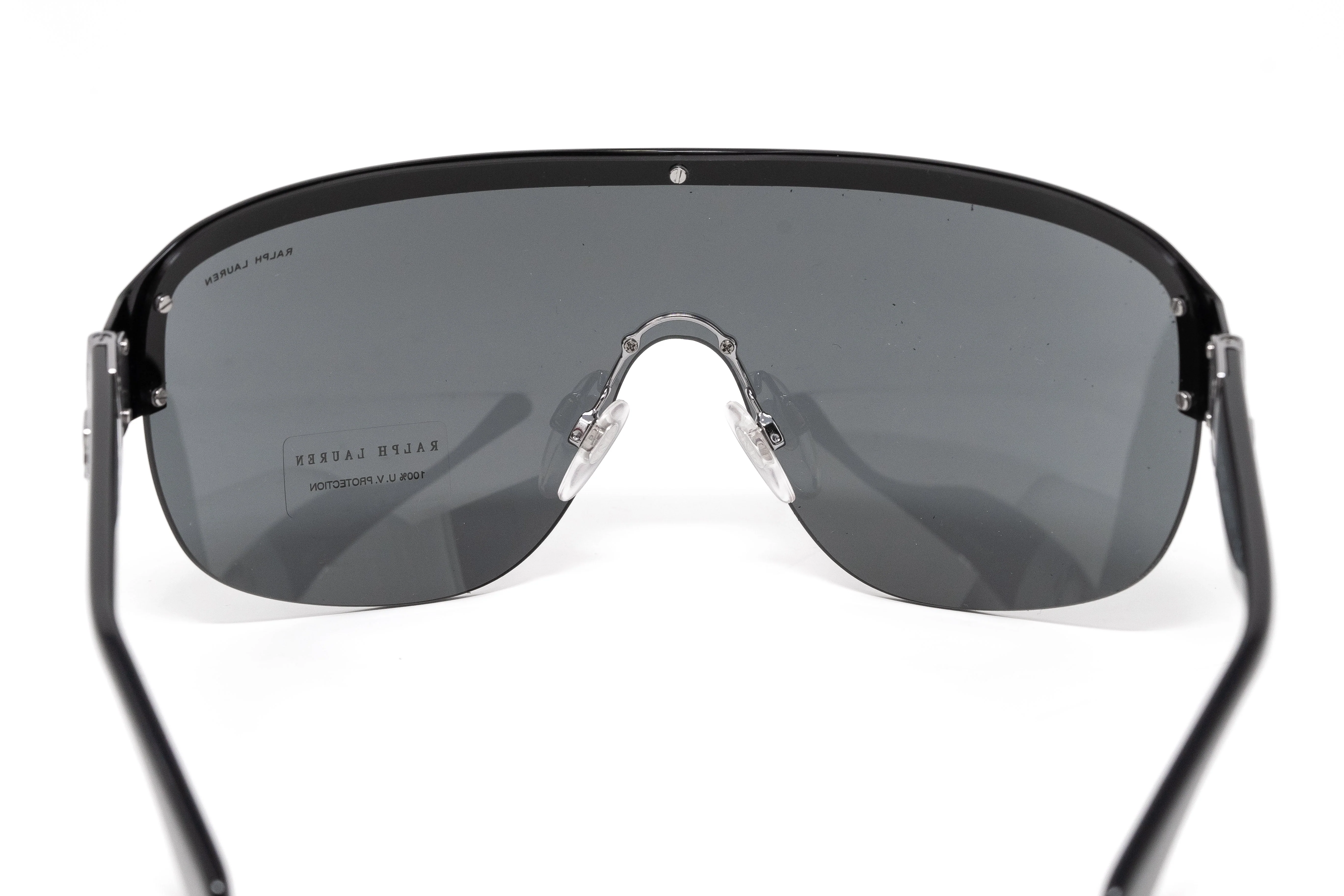 Ralph Lauren Women's Sunglasses Shield Black - Image 8