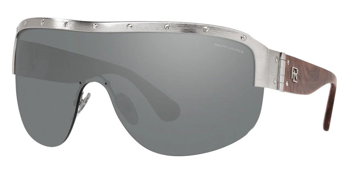 Ralph Lauren Women's Sunglasses Shield Silver