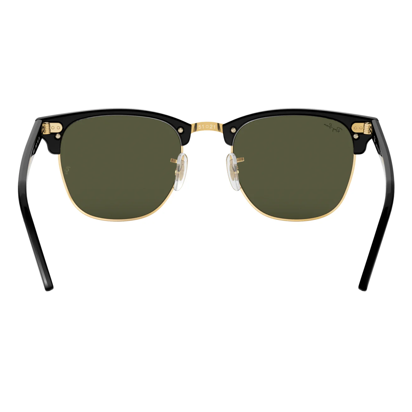 Ray-Ban (RB35) Men's Clubmaster Ebony/Arista Sunglasses - Image 5