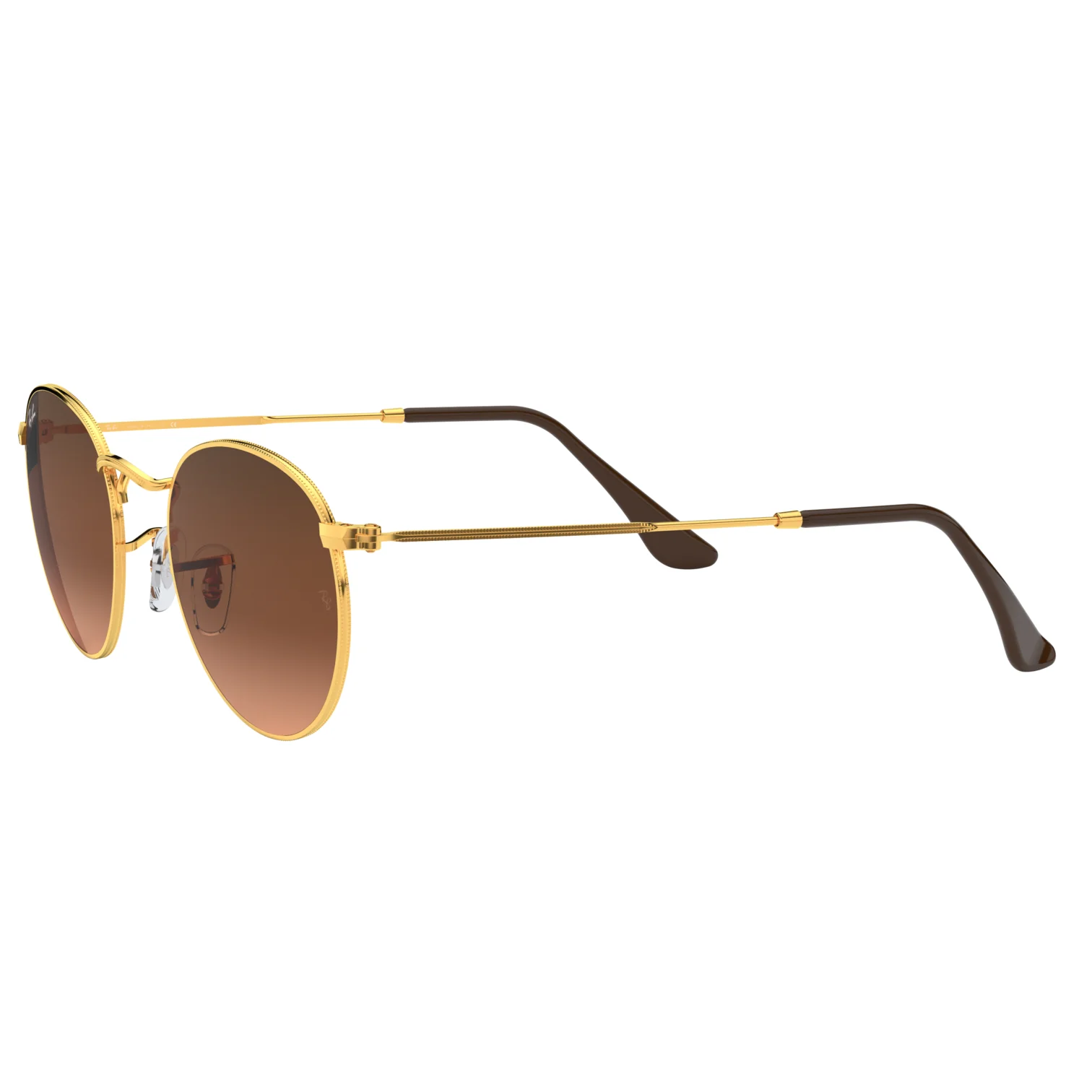 Ray-Ban (RB24) Men's Shiny Light Bronze Sunglasses - Image 3