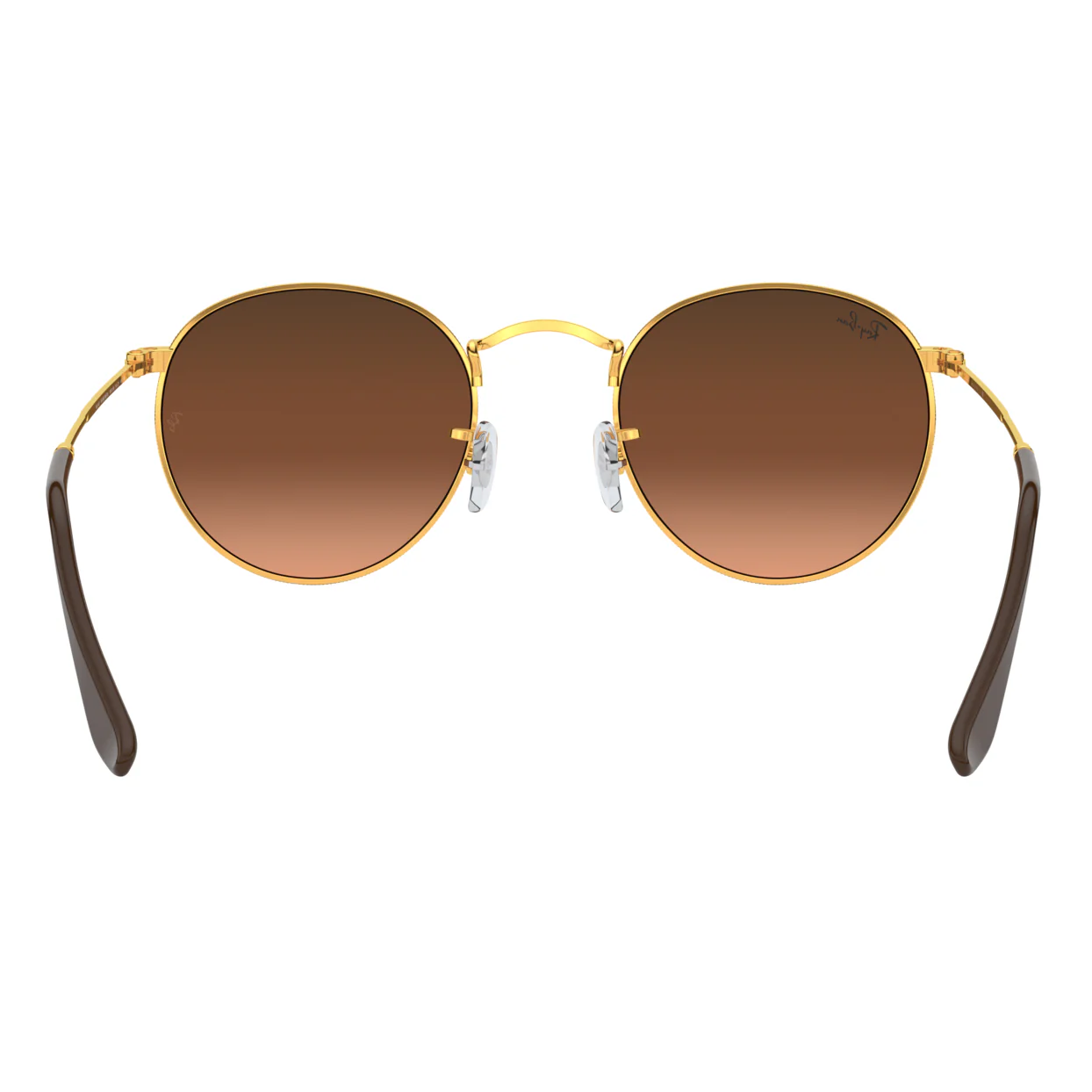 Ray-Ban (RB24) Men's Shiny Light Bronze Sunglasses - Image 5