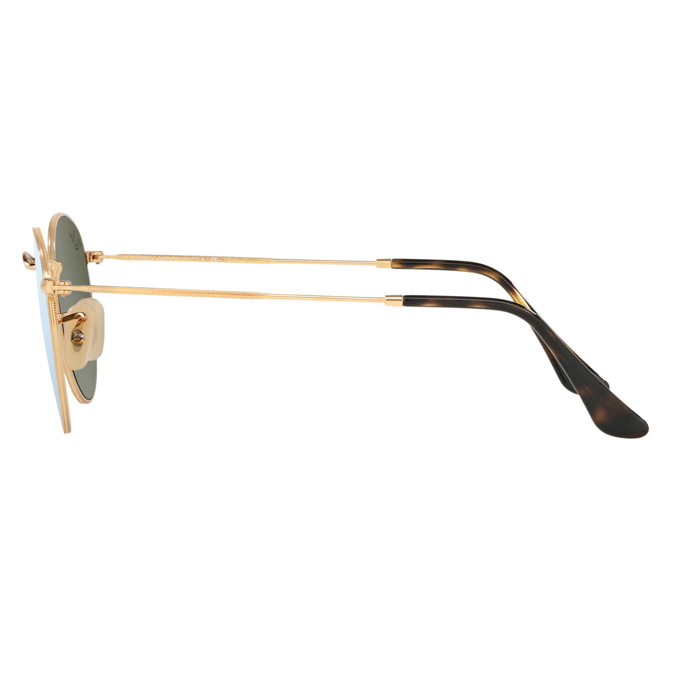 Ray-Ban (RB23) Men's Shiny Gold Sunglasses - Image 4