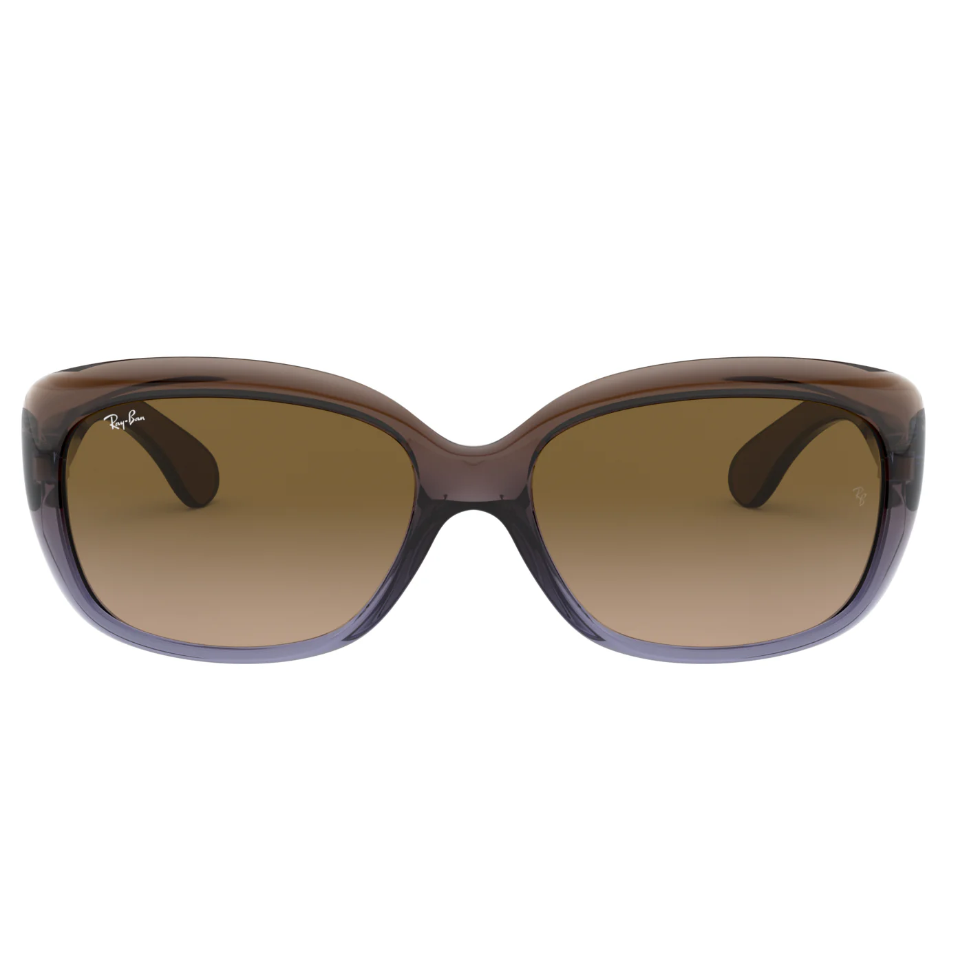 Ray-Ban (RB20) Ladies Jackie Brown Gradient Lilac Sunglasses - Image 2