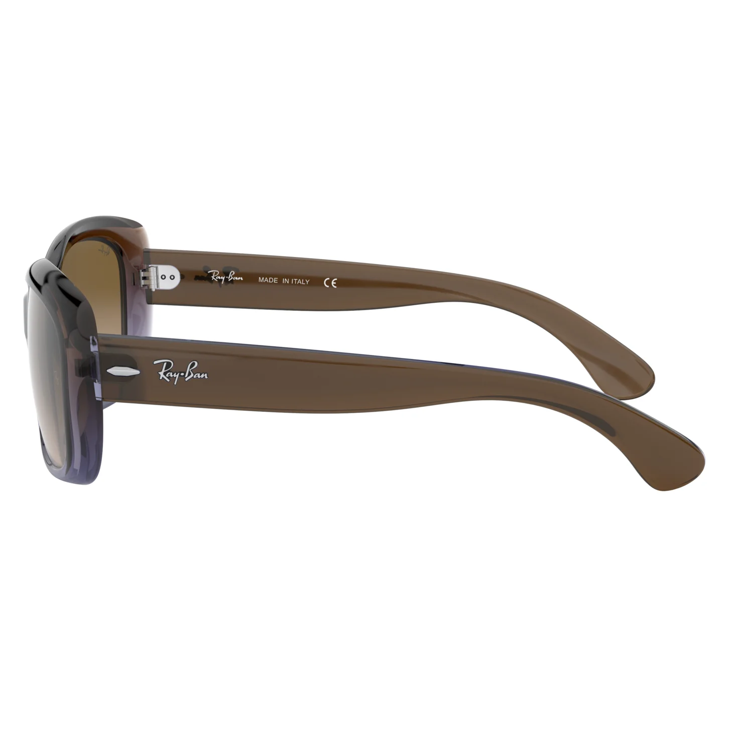 Ray-Ban (RB20) Ladies Jackie Brown Gradient Lilac Sunglasses - Image 4