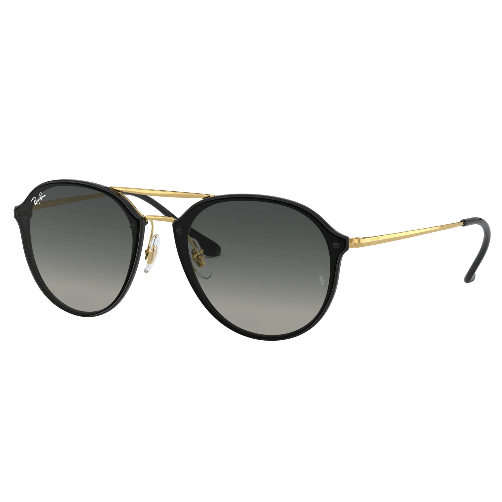 Ray-Ban (RB12) Unisex Blaze Doublebridge Black Sunglasses