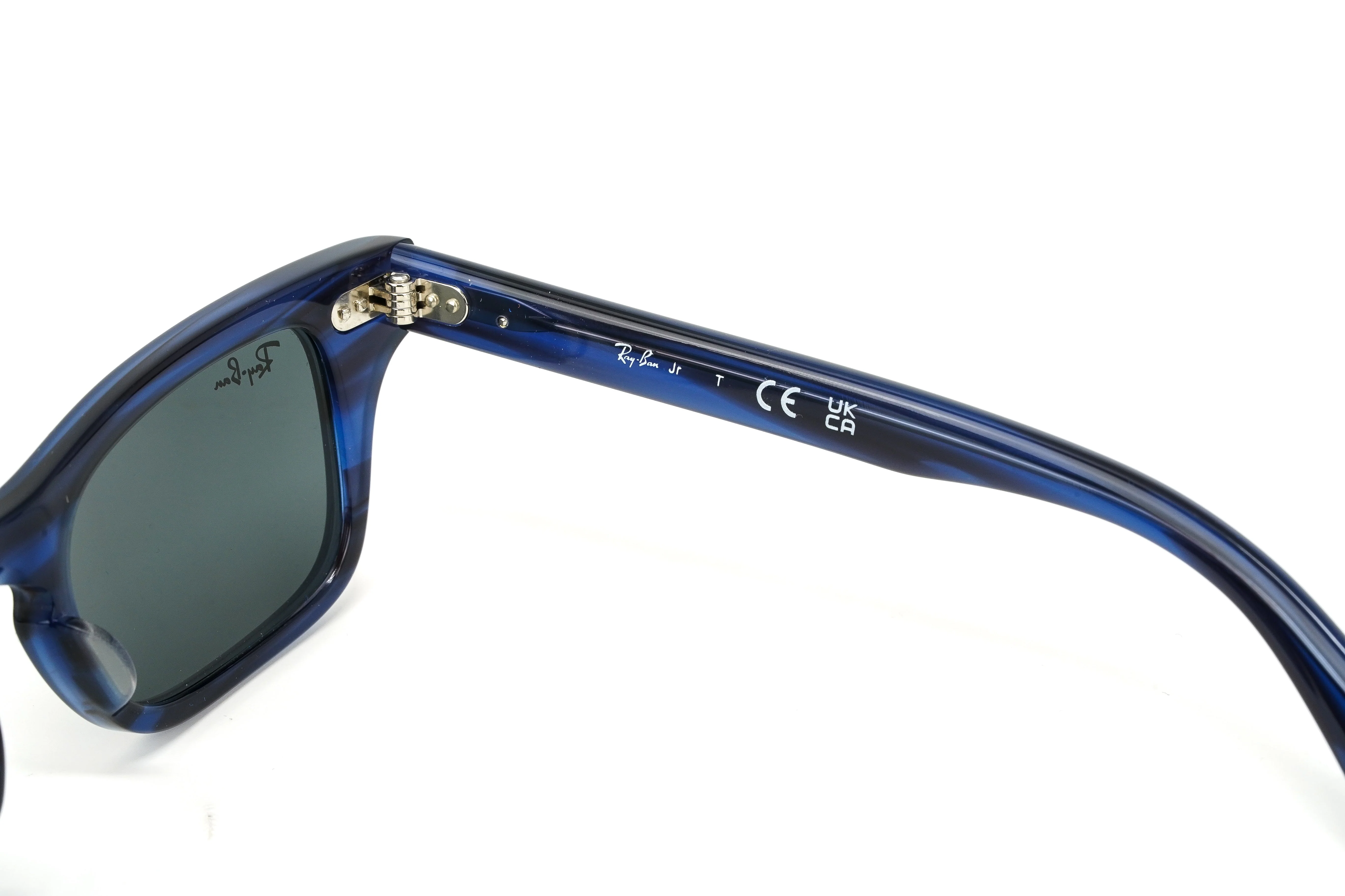 Ray-Ban Junior Sunglasses Burbank Blue/Grey - Image 5