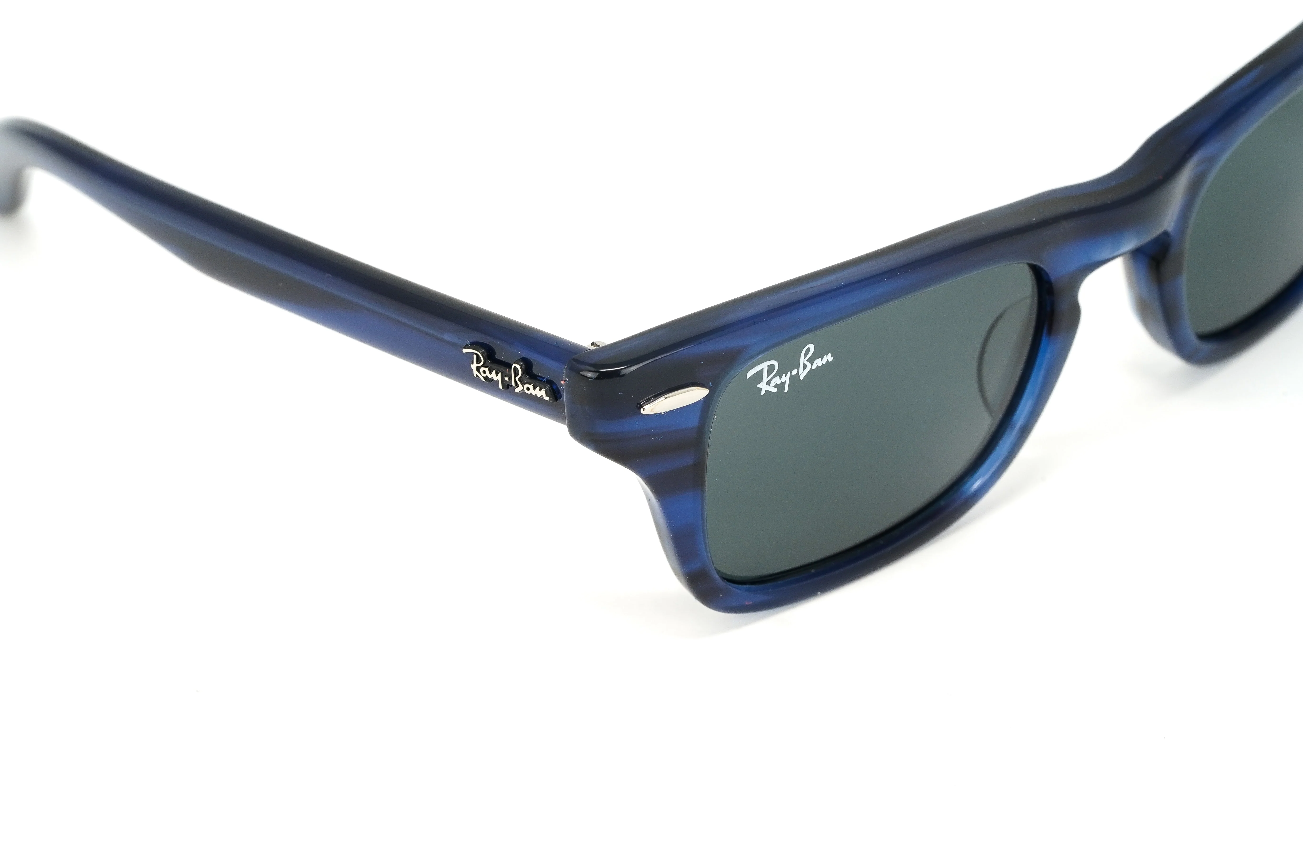 Ray-Ban Junior Sunglasses Burbank Blue/Grey - Image 7