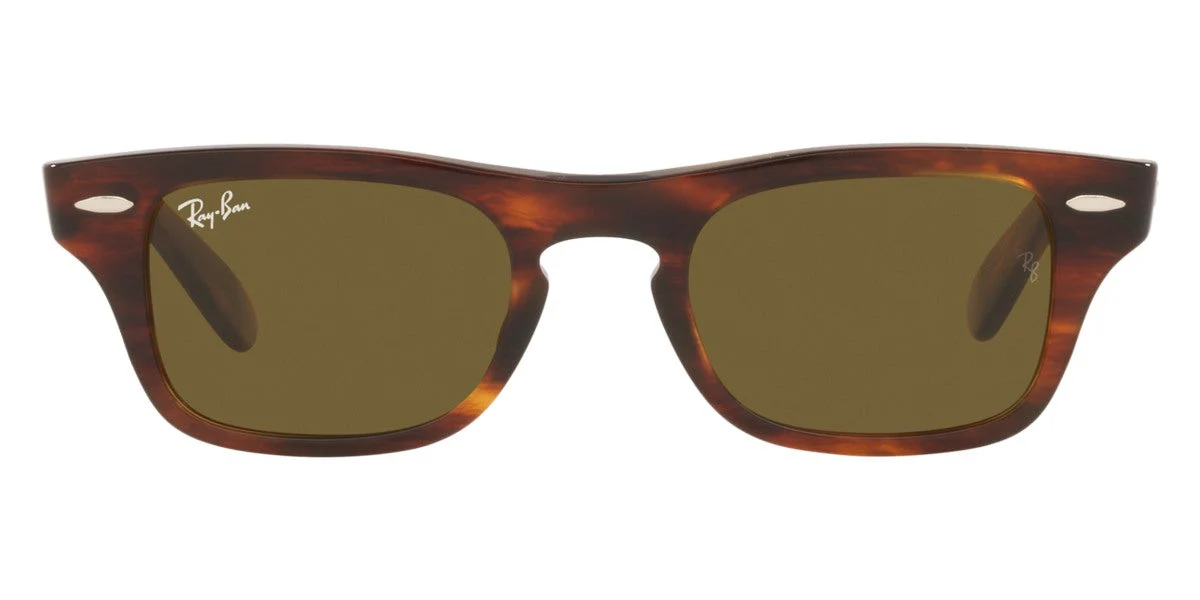 Ray-Ban Junior Sunglasses Burbank Tortoise/Brown RJ9083S 710373 - Image 2