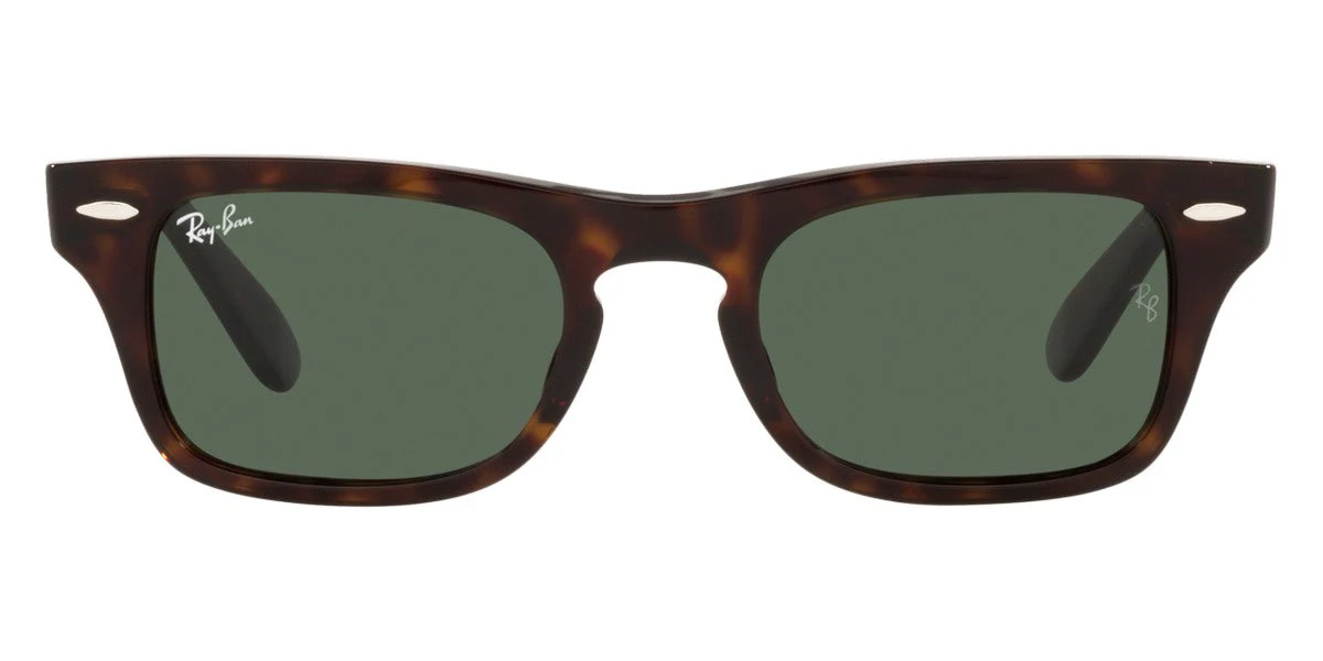 Ray-Ban Junior Sunglasses Burbank Tortoise/Green - Image 2
