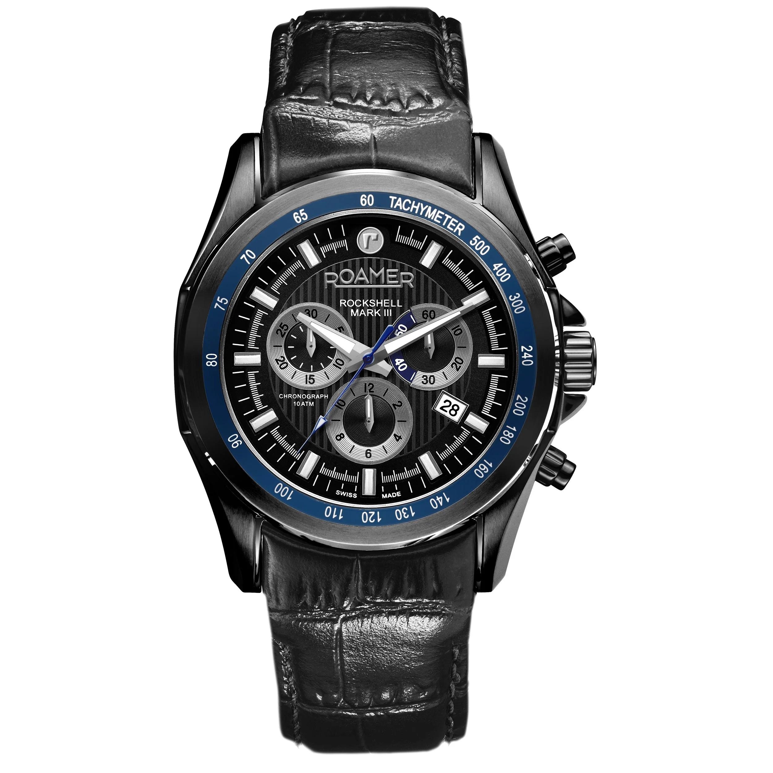 Roamer Rockshell Mark III Men's Black Watch