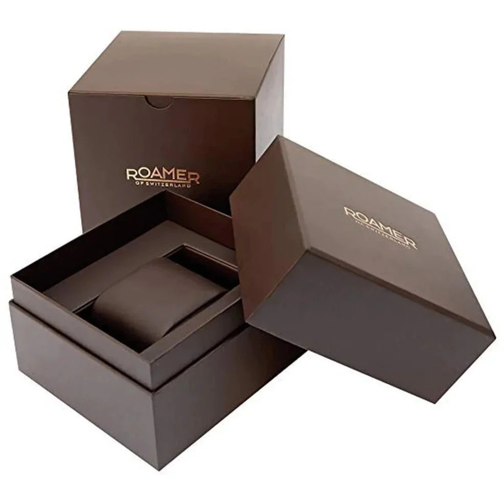 Roamer Rockshell Mark III Chrono Men's Brown Watch - Image 2