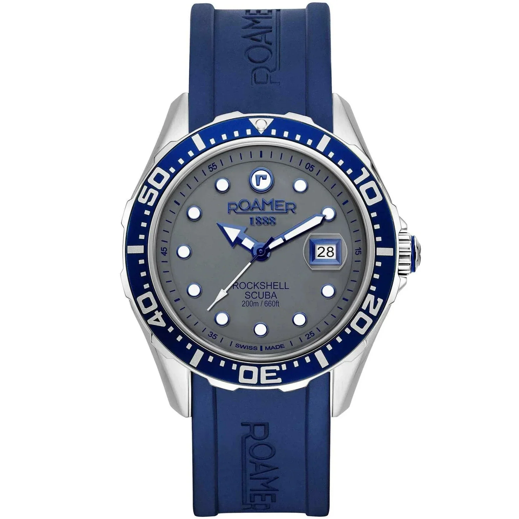Roamer Rockshell Mark III Scuba Men's Blue Watch