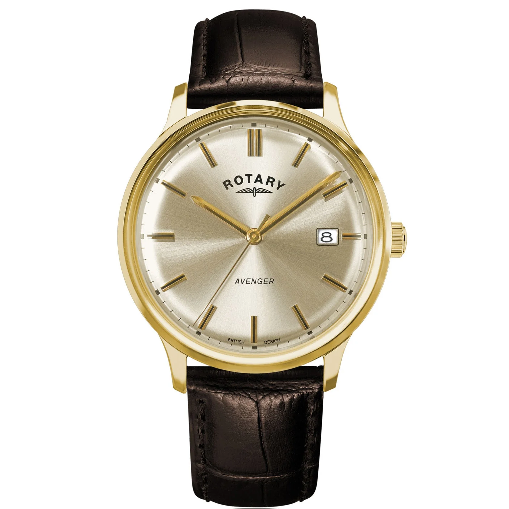 Rotary Avenger Men's Gold Watch