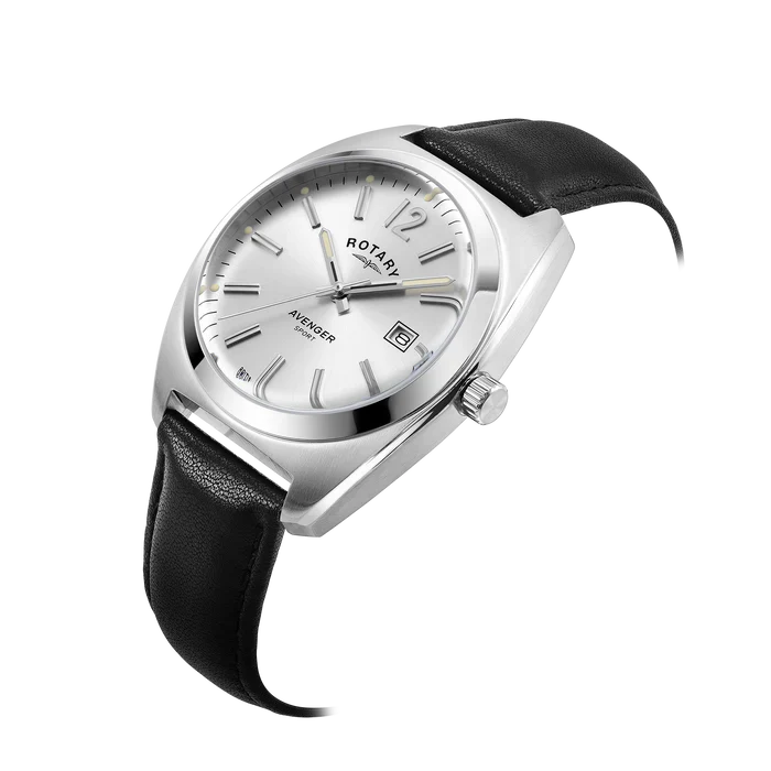 Rotary Gents Avenger Sport 1895 Silver Watch - Image 2