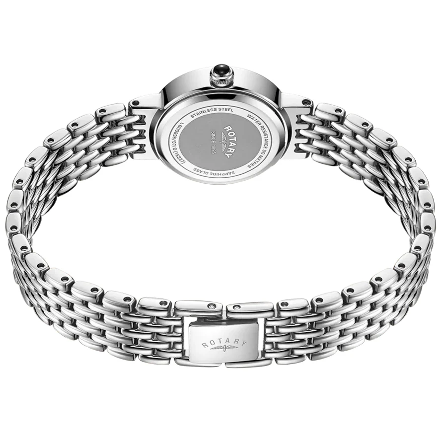 Rotary Balmoral Diamond Dot Ladies Silver Watch - Image 3