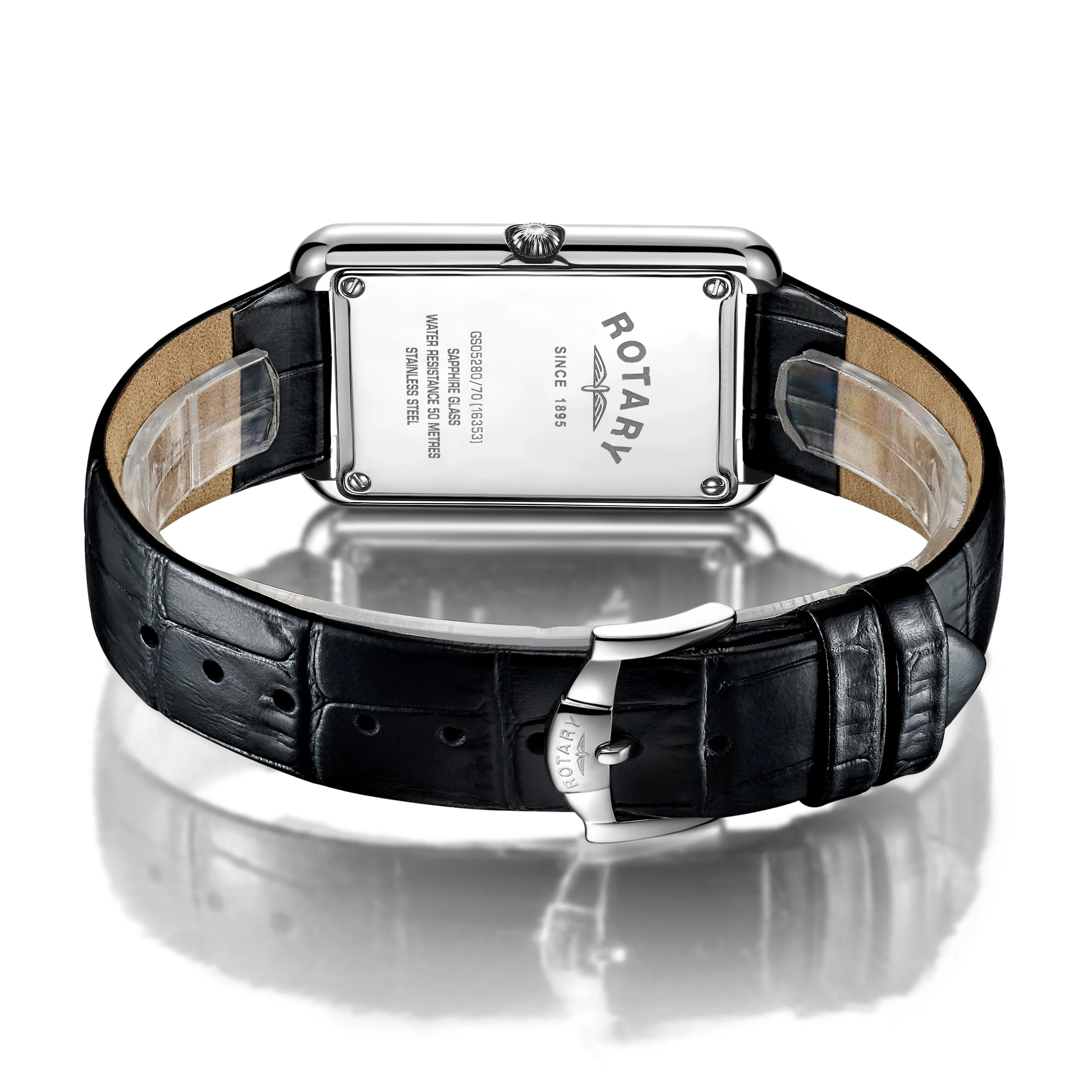 Rotary Cambridge Men's Grey Watch - Image 3