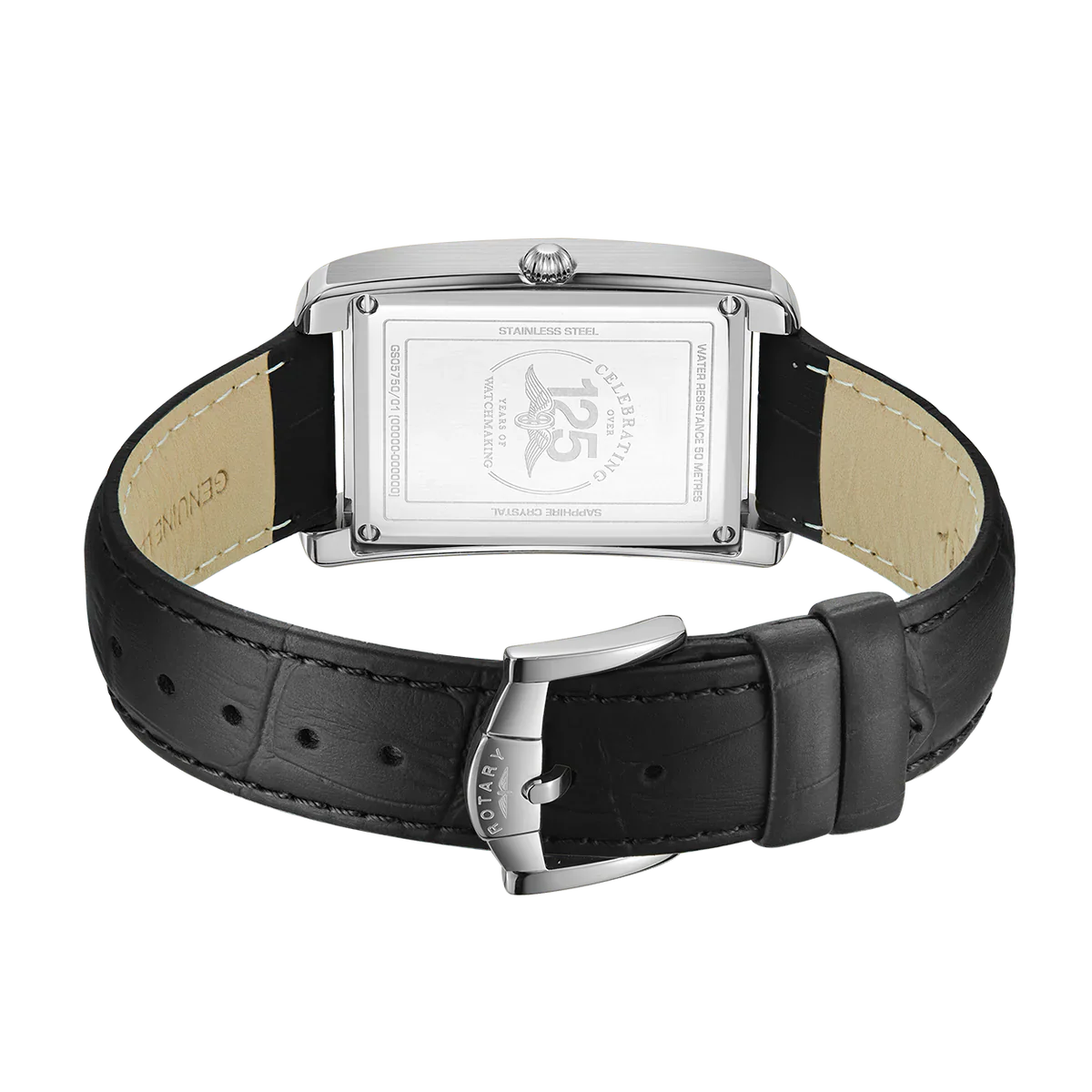 Rotary Dress Men's Silver Watch - Image 3