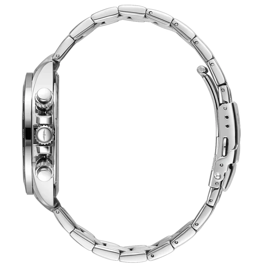 Rotary Henley Chrono Men's Silver Watch - Image 3