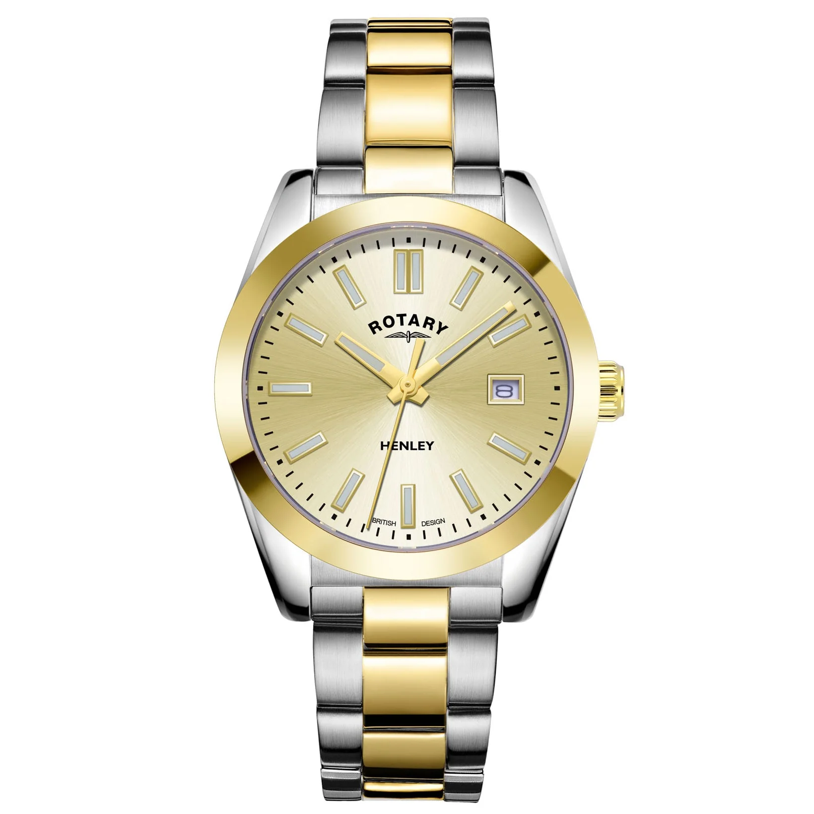 Rotary Henley Ladies Gold Watch