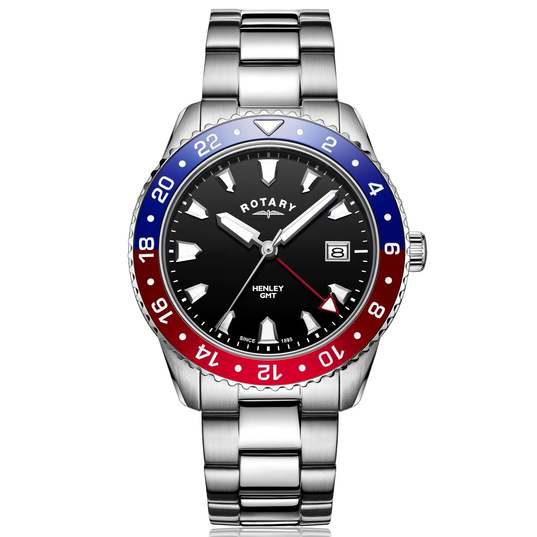 Rotary Henley Men's Black Watch