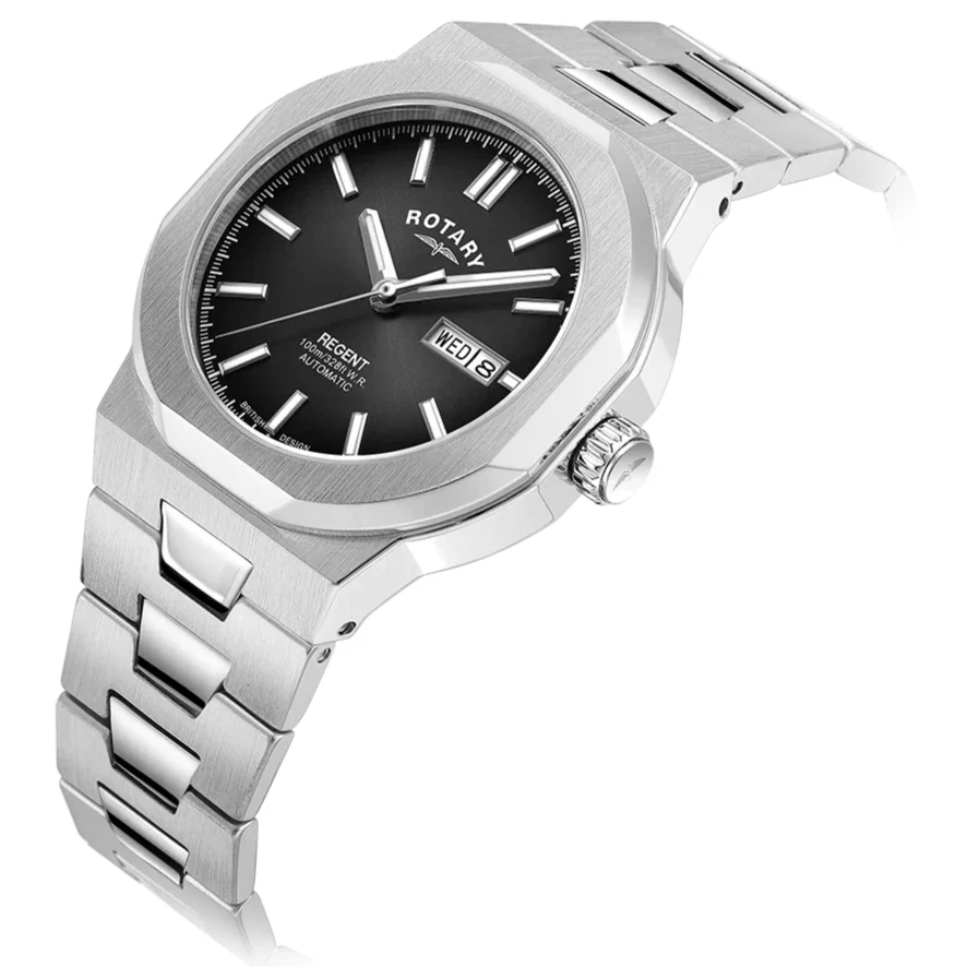 Rotary Regent Auto Men's Watch Black - Image 2