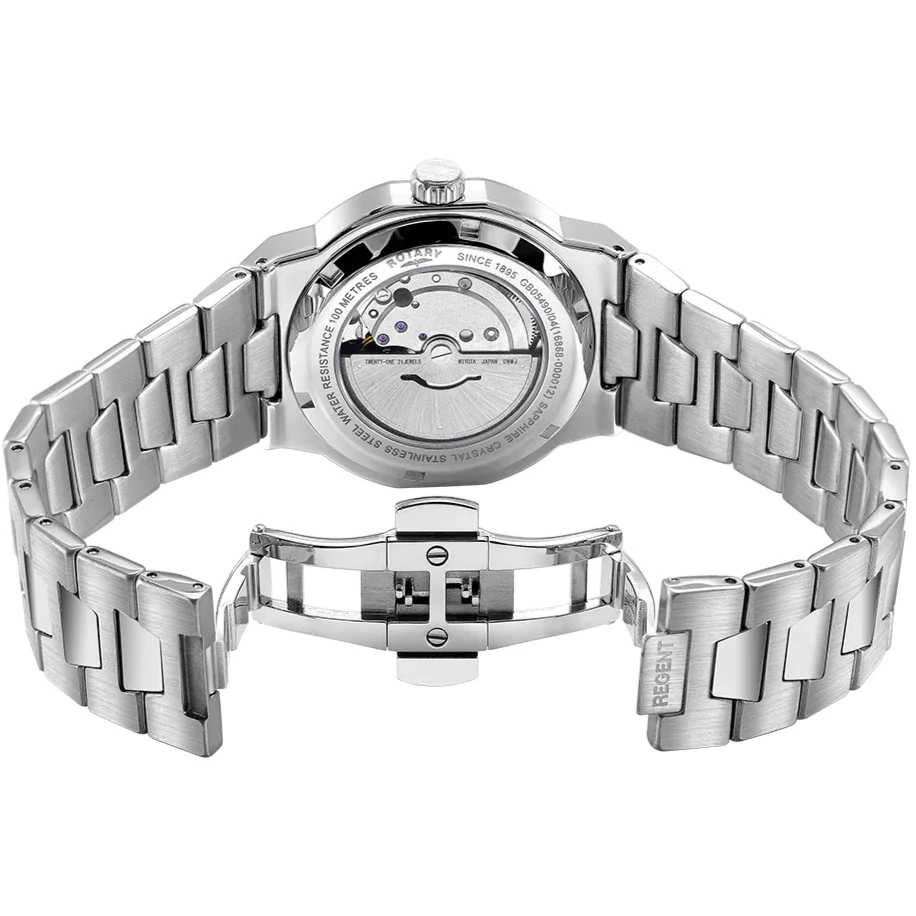 Rotary Regent Auto Men's Watch Black - Image 3