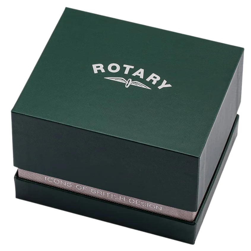 Rotary Ultra Slim Men's Silver Watch - Image 3