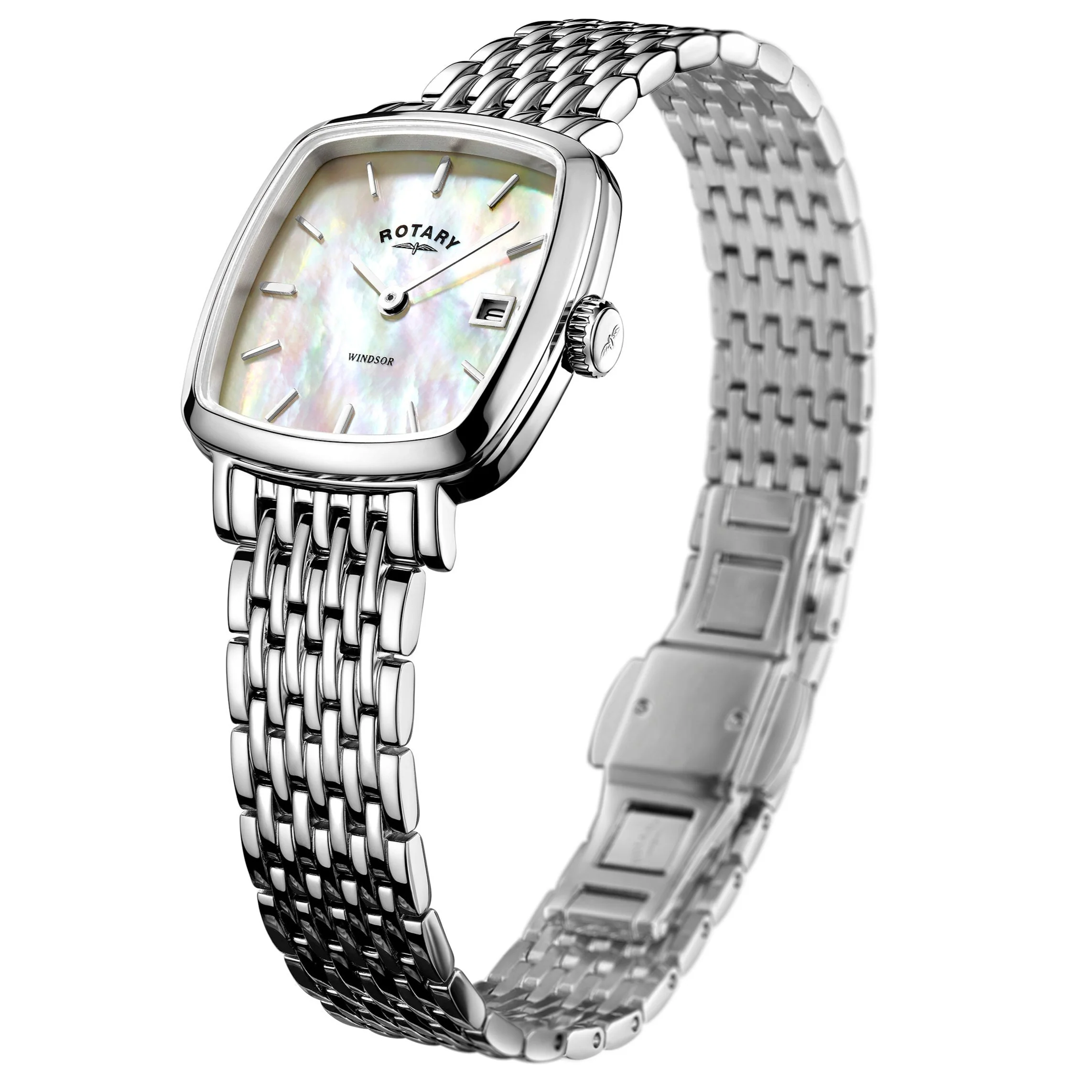 Rotary Windsor Ladies Silver Watch - Image 2