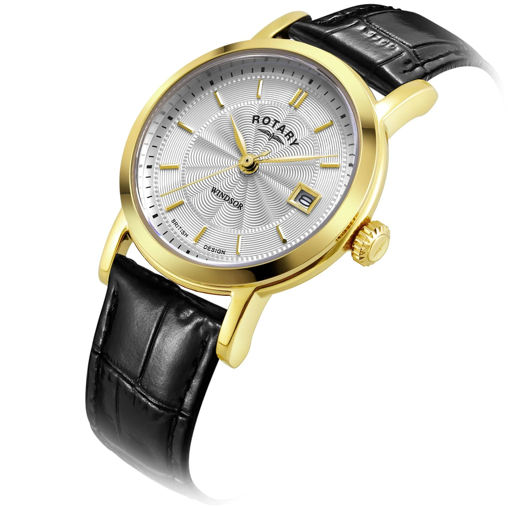 Rotary Windsor Ladies Silver Watch - Image 2