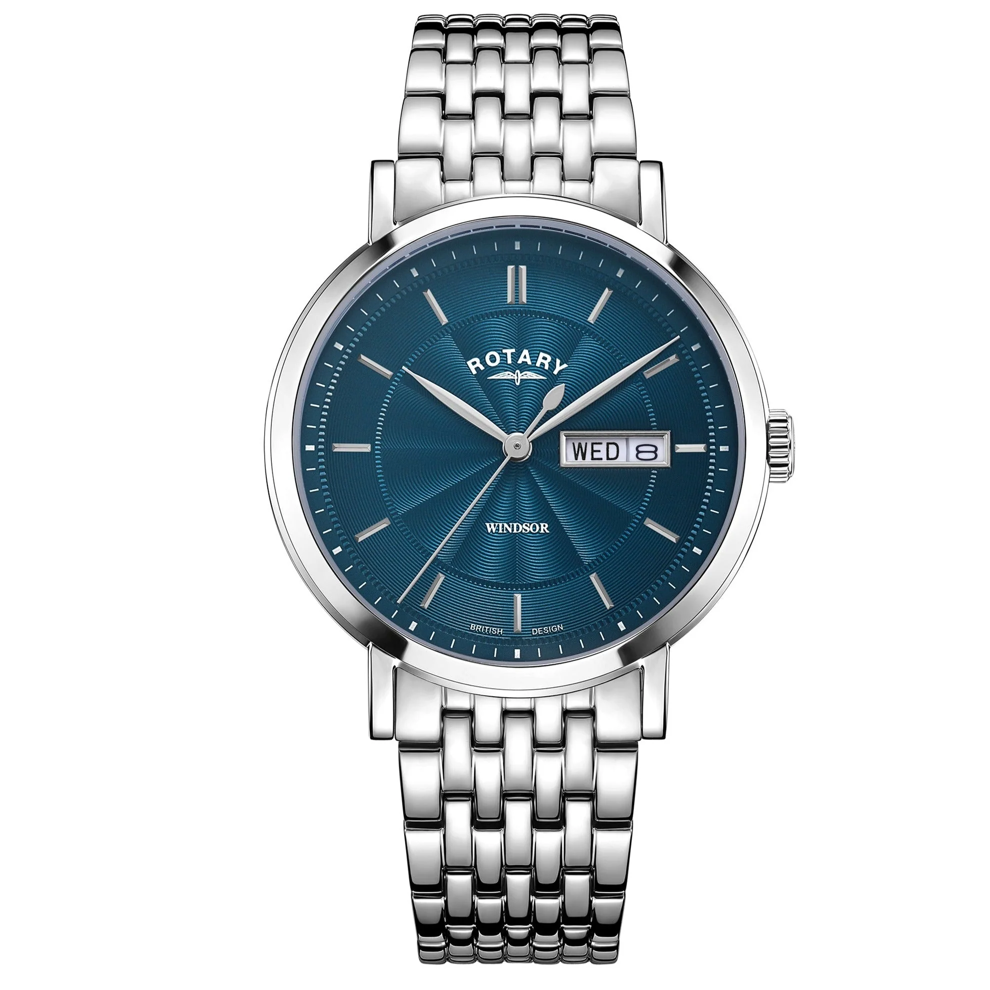 Rotary Windsor Men's Blue Watch
