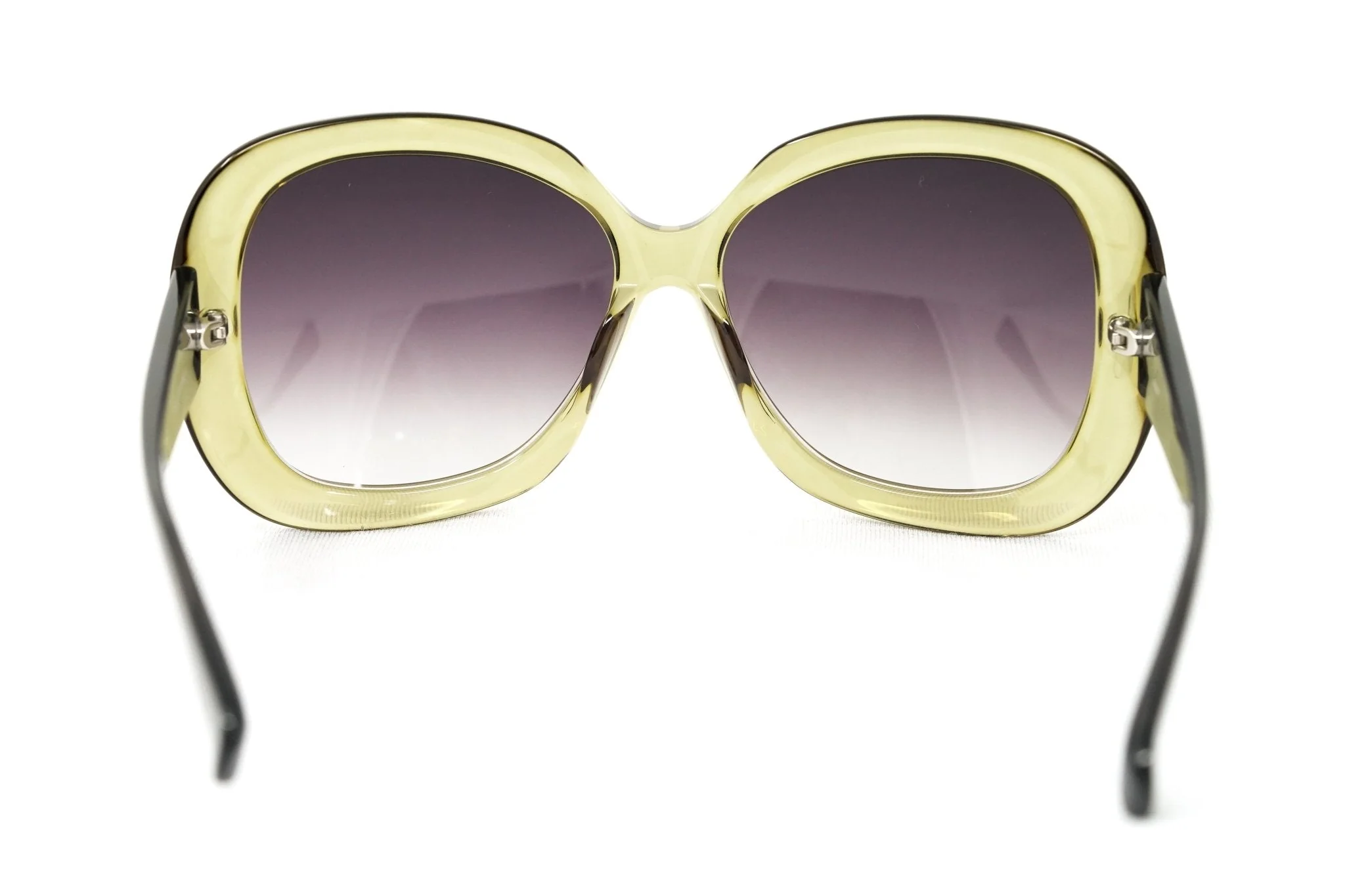 Rue De Mail Sunglasses Oversized Green Brown - Image 4