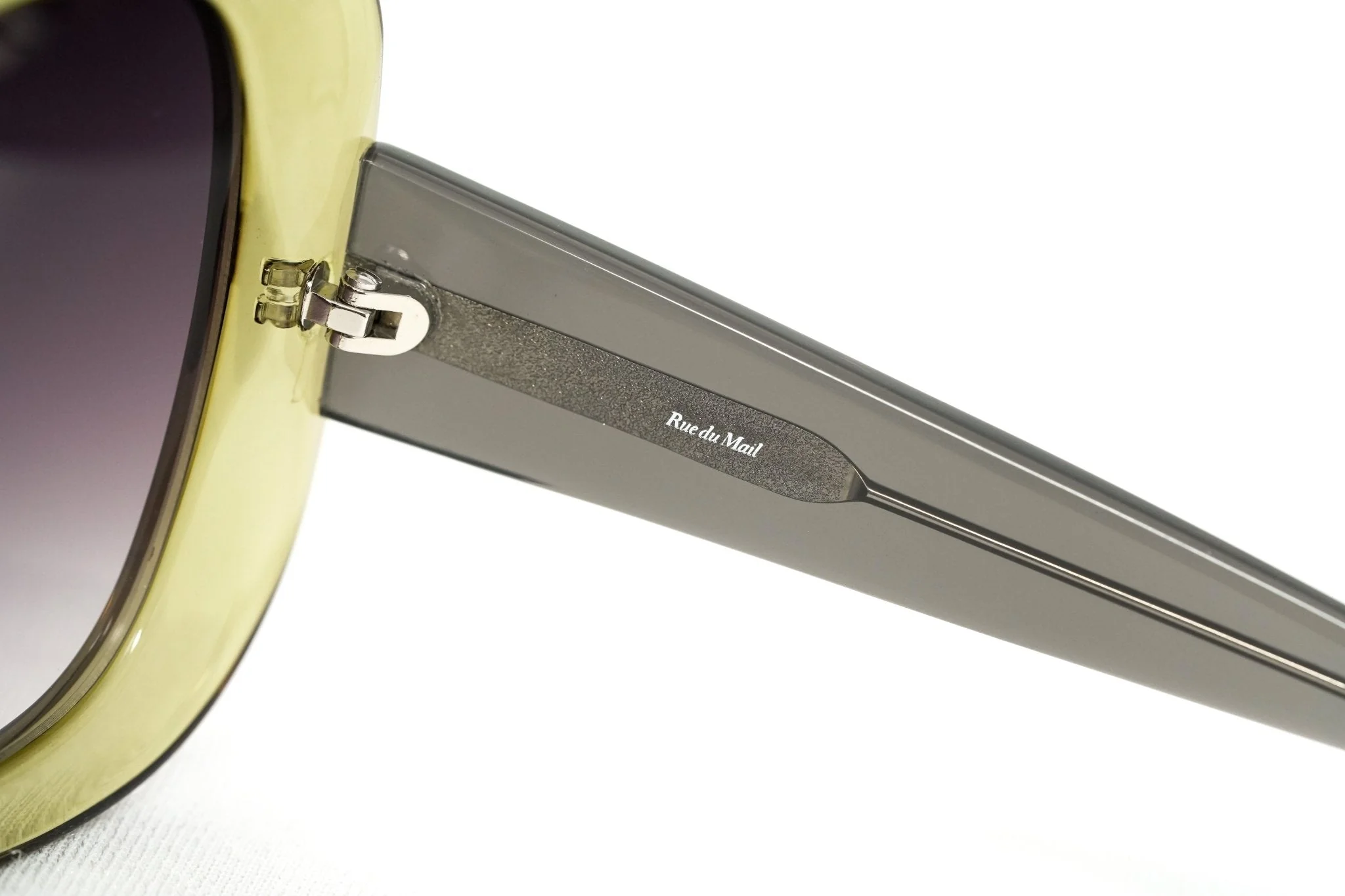 Rue De Mail Sunglasses Oversized Green Brown - Image 8