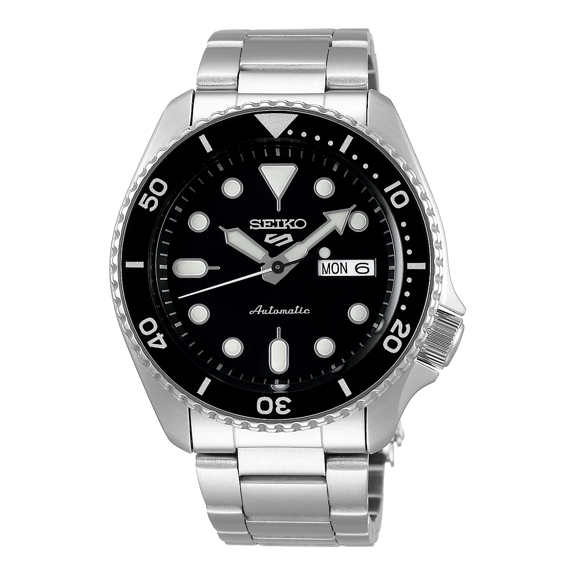 Seiko 5 Sport Men's Black Watch