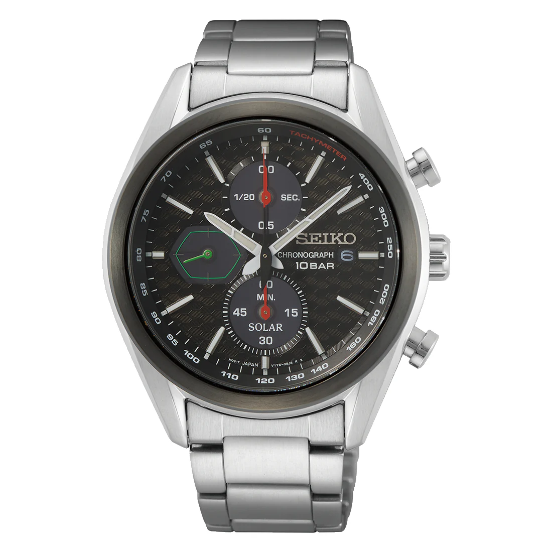 Seiko Men's Black Macchina Sportiva Watch