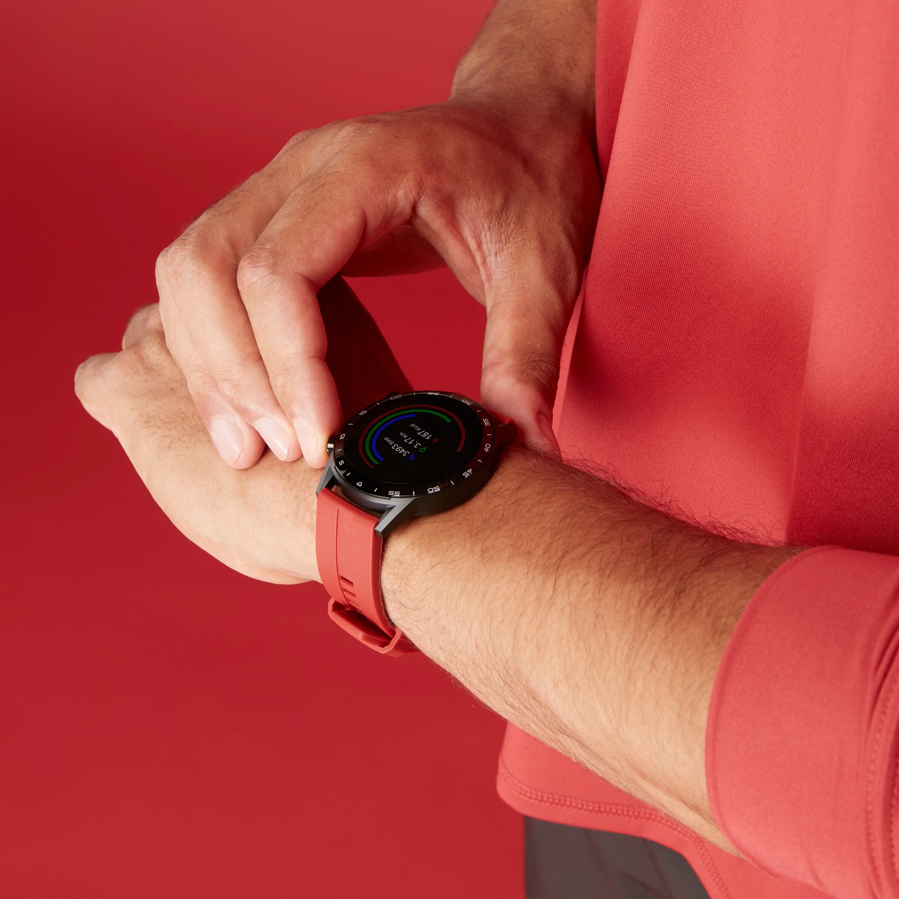 Sekonda Men's Red Smart Watch - Image 8